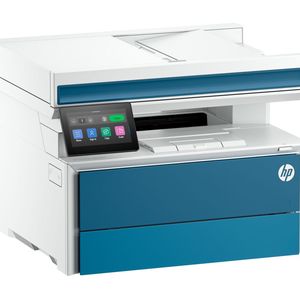 Die Multifunktionsdrucker der Serie 4100 sind mit einem Duplex-Scanner ausgerüstet. Zudem wartet das Gerät mit KI-Funktionen auf, die das Benennen und Teilen gescannter Dokumente erleichtern soll.(Bild:  HP)