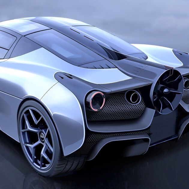 2022 soll der nur 980 Kilogramm leichte Gordon Murray T.50 auf den Markt kommen.