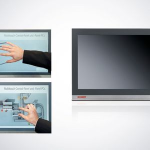 Die Baureihen CP2xxx und CP3xxx mit Multitouch ermöglichen innovative Visualisierungskonzepte mit intuitiver Bedienung und verbinden elegantes Design mit robuster Bauform.