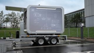 JLR and Allye have developed BESS, which consists of used Range Rover and Range Rover Sport PHEV batteries. (Image:JLR)