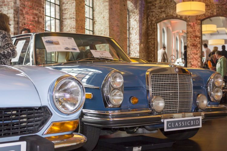 35 Old- und Youngtimer kamen unter den Hammer. (Foto: Classicbid)