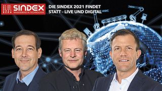 Das Trio hinter der Sindex: David von Büren, René Westermann und Pascal Blanc (von links). (Bild: Bernexpo)