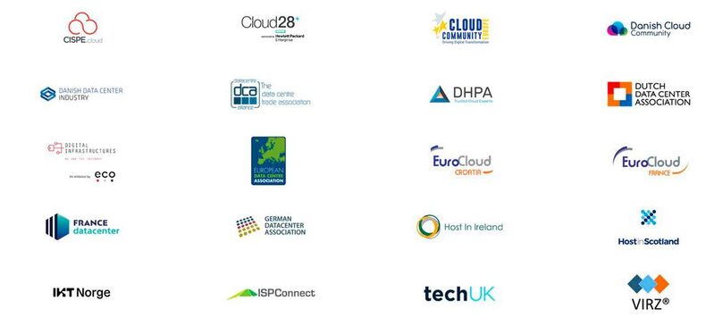 Zahlreiche nationale und europaweite Datacenter-Verbände sind Mitglied des Paktes