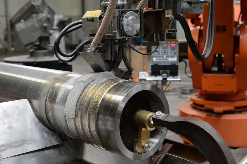 Mit Fidur gelingt es, die Oberflächen von Werkzeugen und Bauteilen, die im harten Einsatz stehen, flexibel und relativ unkompliziert verschleißfest zu machen. (Bild: Kjellberg)