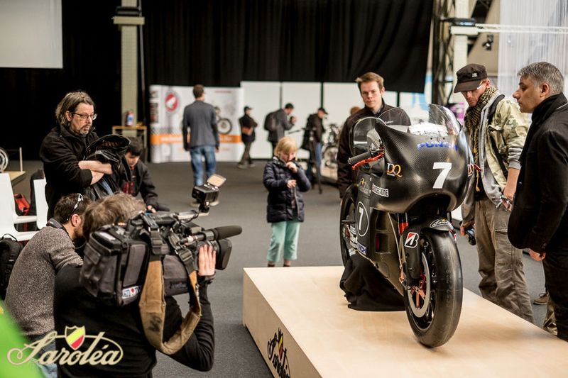Die Saroléa Manx 7 ist ein Elektro-Superbike aus Karbonfaser mit Straßenzulassung. (Bild: Sarolea)
