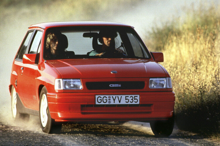 Angefangen hat alles mit dem Corsa A, der zwischen 1982 und 1993 gebaut wurde. (Foto: Opel)