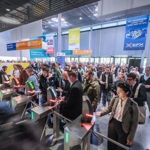 Impressionen von der ersten EFX in Stuttgart.(Bild:  Thomas Wagner / Messe Stuttgart)
