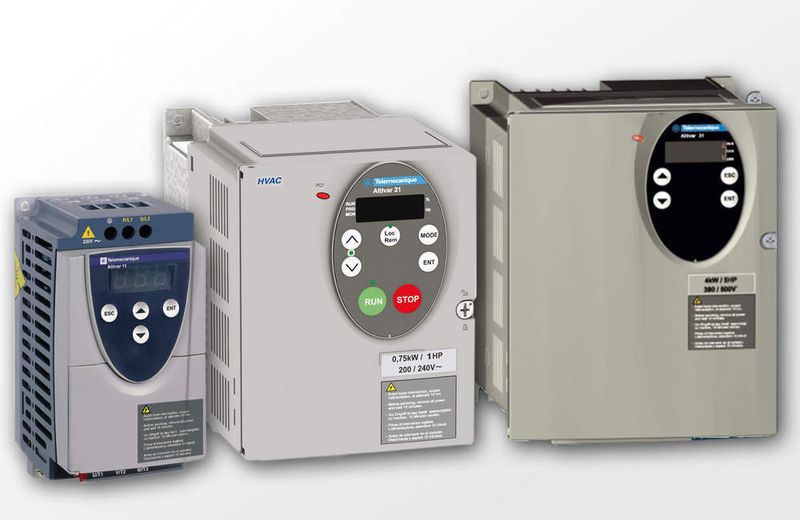 Die Frequenzumrichter-Familien Altivar 11, 21 und 31 für die Leistungsbereiche von 0,18 bis 75 kW entsprechen der RoHS-Richtlinie und eignen sich somit auch zum Einbau in elektrische und elektronische Kleingeräte. (Archiv: Vogel Business Media)
