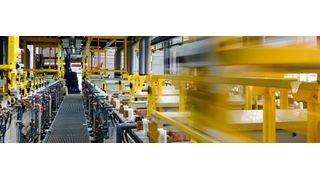 In the project, two electroplating lines of B+T serve as a pilot for a consistent data chain for the industry-oriented identification of resource efficiency potentials. (B+T Oberflächentechnik)