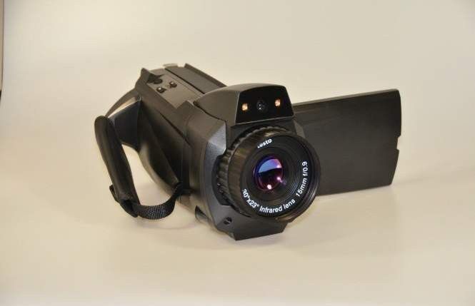 Testo T885 Wärmebildkamera (Quelle: Fraunhofer IOSB)