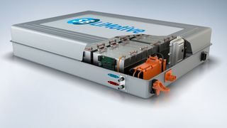 Die einzelnen Lithium-Ionen-Zellen werden zu Modulen gebündelt und gemeinsam mit einem Batterie-Management-System, Thermomanagement- und Elektronikkomponenten zu einem Batteriesystem zusammengefasst.  (Bild: Bosch)