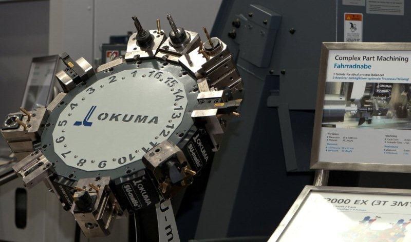 Okuma sorgt für den flinken Werkzeugwechsel.  (Bild: Hennecke)