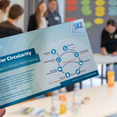 Design for Circularity bedeutet, Produkte von Anfang an so zu gestalten, dass sie langlebig, reparierbar und am Ende ihres Lebens gut recycelbar sind. (Bild: Luca Hoffmannbeck, SKZ)