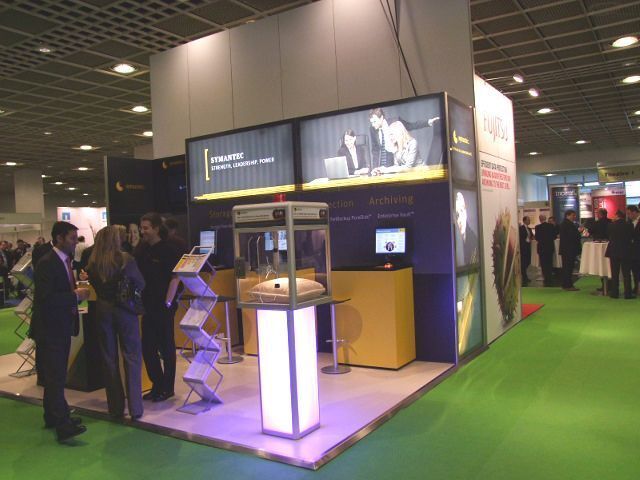 Symantec informierte in Frankfurt unter anderem über die Speichersoftware Filestore. (Archiv: Vogel Business Media)