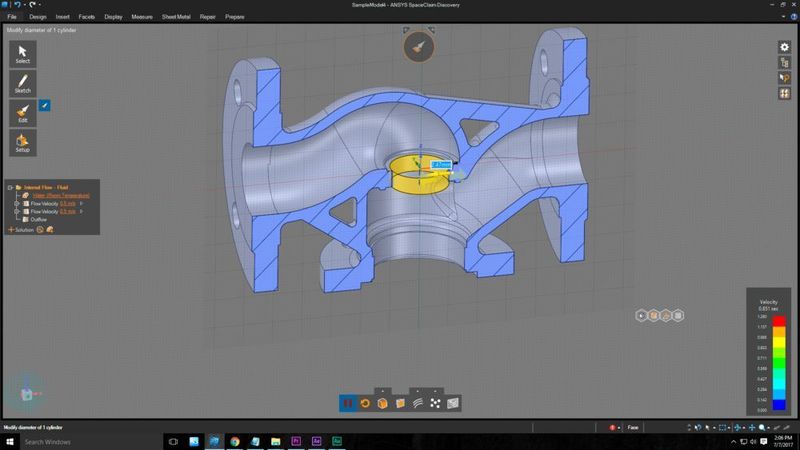 Discovery Live unterstützt fluidische, strukturelle und thermische Simulations-Applikationen (Ansys)