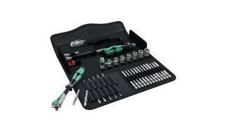 Die textile Box verhindert Kratzer auf lackierten Flächen. (Foto: Wera)