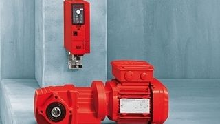 Die Winkelgetriebemotoren Spiroplan gibt es im Leistungsbereich von 0,09 bis 2,2 kW. Bild: SEW (Archiv: Vogel Business Media)