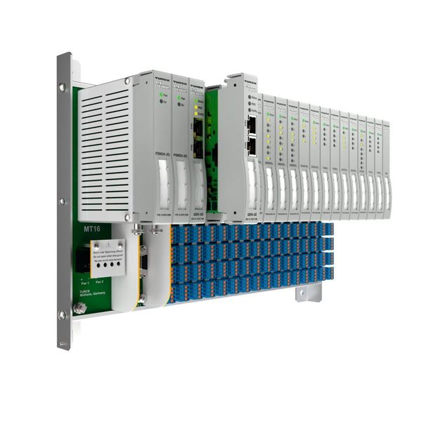 Gerüstet für die Zukunft: die Ethernet-Gateways integrieren sich nahtlos ins Excom-System, vorhandene Modulträger sowie alle anderen Komponenten der Feldbus-Systeme können weiter verwendet werden. (Bild: Turck)
