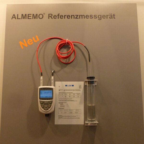 Und auch das Alemo-Referenz-Messgerät ist hier neu im Sortiment. (Bild: PROCESS)