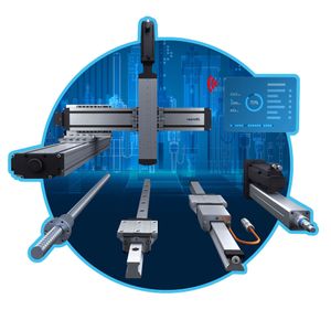 Lineartechnik für Werkzeugmaschinenhersteller: Ob thermisch stabile Linearführungen für die Hochpräzisionsbearbeitung oder einfach auslegbare Linearroboter für neue Einsatzfelder – die Möglichkeiten sind vielfältig(Bild:  Bosch Rexroth)
