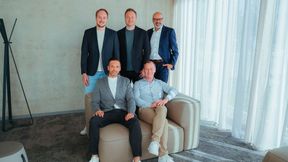 Das neue Führungsteam der Percano Group: (Obere Reihe v. l.) Marcel Bensmann, André Kramer, Christian Gäbel und (untere Reihe v. l.) Andre Derlicki und Frank Hölscher (Bild: Percano Group)