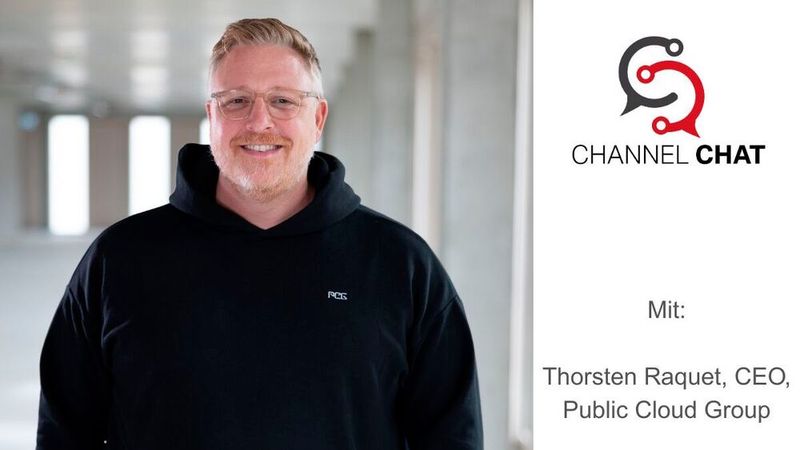 Ein Klick auf den Link öffnet den Artikel.  Thorsten Raquet, CEO der Public Cloud Group  im Channel Chat der IT-BUSINESS.  (Bild: Vogel IT-Medien)