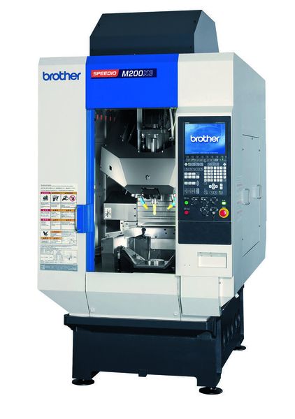 Brother Speedio M200X3 vereint die Technologien Fräsen und Drehen in  einem Prozess. (Newemag)