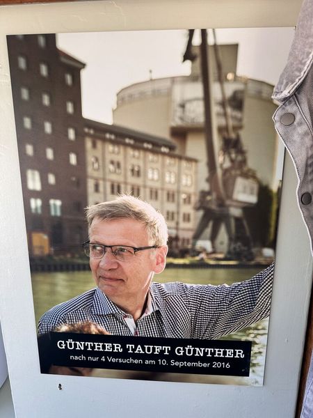 Die MS Günther heißt Günther, weil der Günther sie getauft hat. (Bild: Vogel IT-Medien)