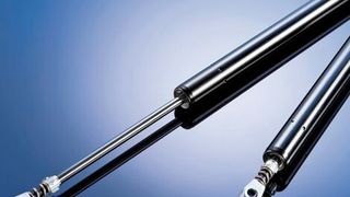 Die TouchLift-Gasfeder von Suspa ermöglicht individuelle Lösungen für das Absenken von Gegenständen im weiten Feld der (Arbeits-)Möbel- und Küchenindustrie. (Bild: Suspa)