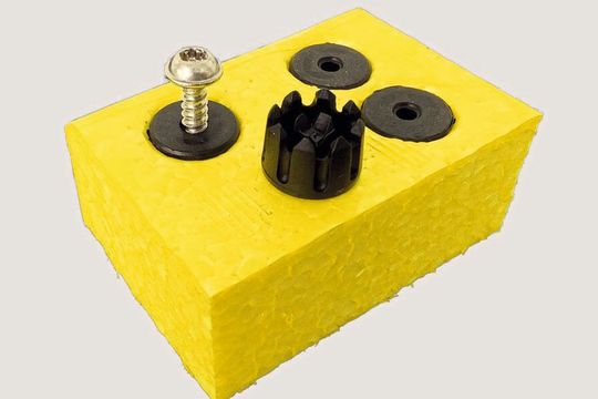 Der LiteWWeight zEPP Mini beispielsweise ist eine schnelle und leistungsfähige Verbindungstechnologie für alle EPP Materialien.(Bild:  Bossard)