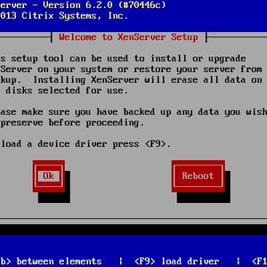Abbildung 1: Citrix XenServer installieren Administratoren über eine CD auf einem Server als vollwertiges Betriebssystem.