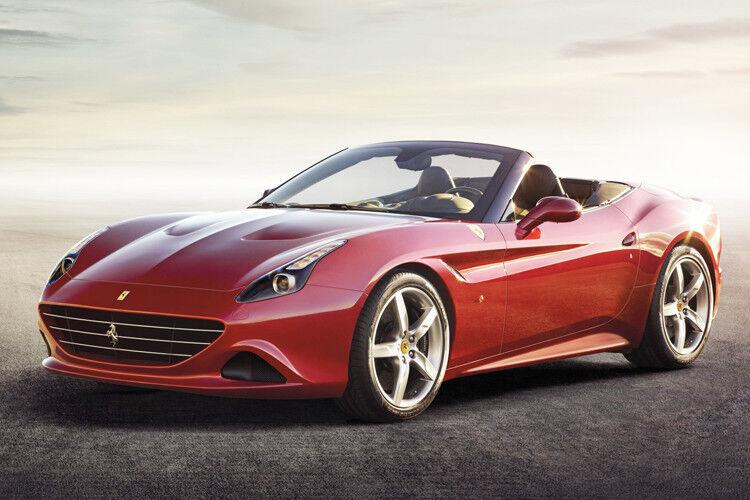 „T“ für Turbo: Ferrari hat das Stahldach-Cabrio California gründlich überarbeitet. (Foto: Ferrari)