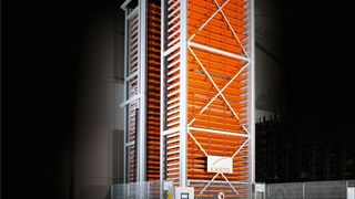 Ab sofort bietet Kasto für sein Turmlagersystem Unitower eine Pick-by-Light-Kommissionierfunktion an. (Kasto)