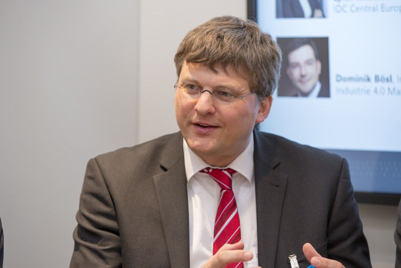 Stefan Hoppe von Beckhoff Automation ist Vizepräsident der OPC Foundation. (Bild: Alex Schelbert)