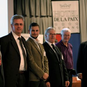 Der neue Vorstand (vlnr): Hanspeter Scheu, Heinz Müller, Nicola Tettamanti, Roland Goethe, François Schoch und Daniel Arn.