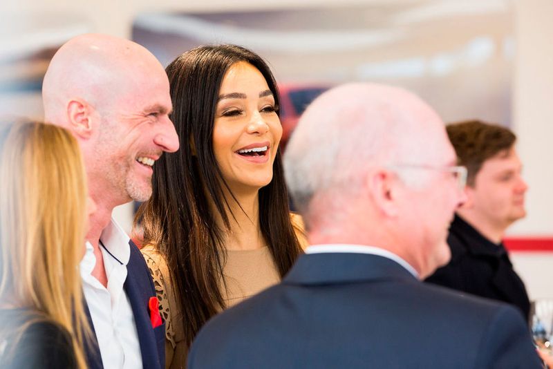 Franjo und Verona Pooth zählten zu den Promigästen beim Re-Opening von Lueg Sportivo. (Lueg Sportivo)