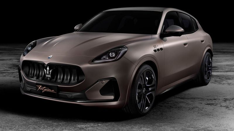2023 wird Maserati den Grecale auch mit batterieelektrischem Antrieb mit Namenszusatz Folgore auf den Markt bringen. (Bild: Maserati)