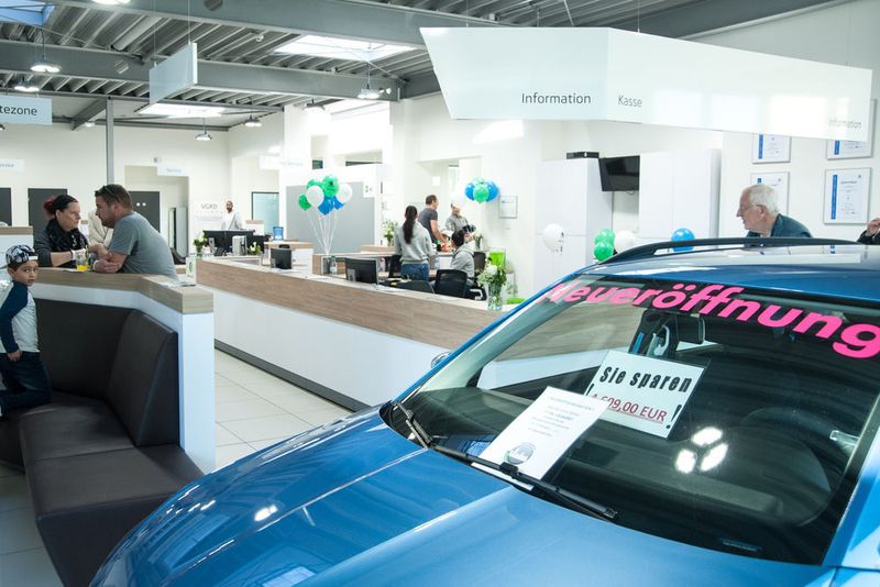 Am vergangenen Wochenende war Neueröffnung. (Volkswagen Automobile Frankfurt)