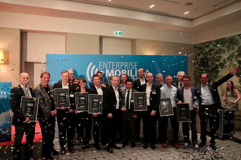 Glückwunsch den Gewinnern der ENTERPRISE MOBILITY AWARDS 2018! (Vogel IT-Medien GmbH)