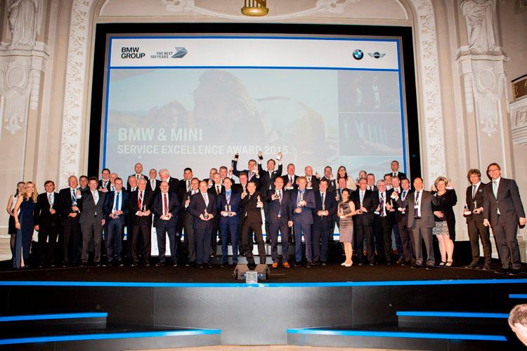 BMW und Mini Deutschland haben 57 Handelsbetriebe für hervorragende Kundenzufriedenheit und Servicequalität ausgezeichnet. (Foto: BMW)