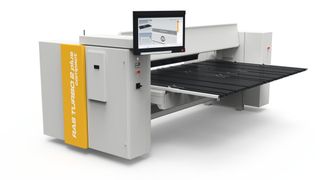 Die Technik ist identisch zu der bisherigen Turbo2plus – mit Biegelängen bis 4060 Millimetern und Blechdicken bis 2,5 Millimetern. (Bild: RAS Reinhardt Maschinenbau)