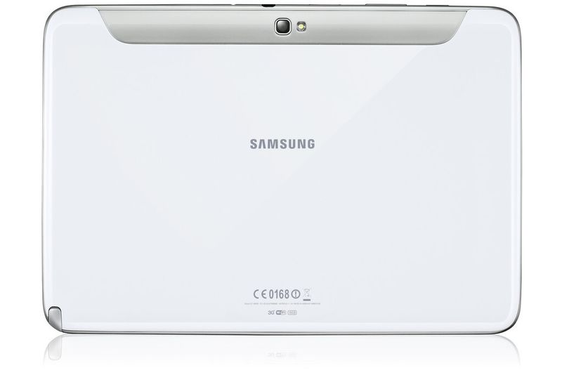 Auch von hinten schlicht, aber elegant: das Samsung Galaxy Note 10.1. (Archiv: Vogel Business Media)