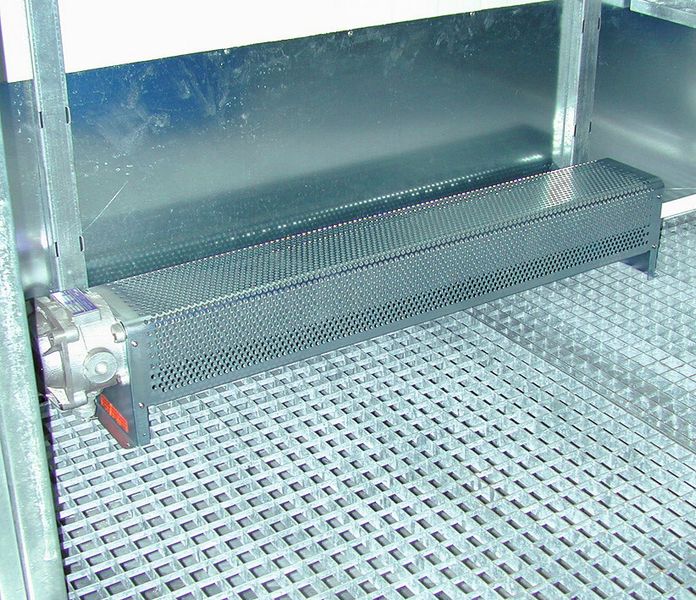 Bild 6: Elektrische Betriebsmittel müssen der Atex-Richtlinie (94/9/EG) entsprechen und gekennzeichnet sein. Nur dann dürfen sie in den entsprechenden Zonen eingesetzt werden. Hier im Bild eine Heizung. (Bild: Lacont Umwelttechnik)