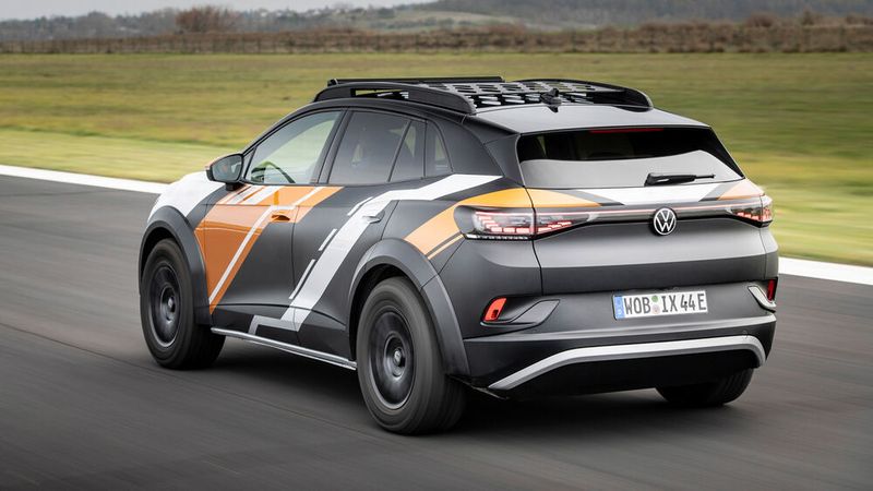 Der elektrische Frontmotor mit 80 kW, der aus dem ID 4 GTX kommt, bleibt unangetastet. (Bild: Autoren-Union Mobilität/Volkswagen)