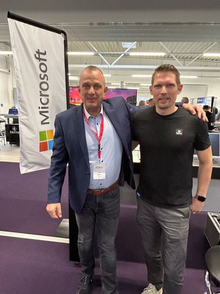 Ralf Risch (l., Microsoft) und Christian Wiechert (Wortmann) (Bild: Vogel IT-Medien GmbH)