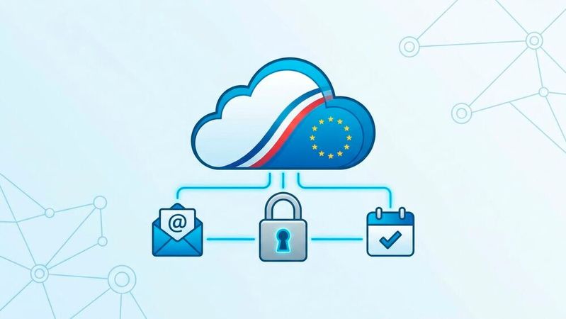 BlueMind möchte mit seiner souveränen und nativen E-Mail- und Kollaborationslösung digitale Unabhängigkeit und Outlook zusammenbringen.(Bild:  Gemini / KI-generiert)