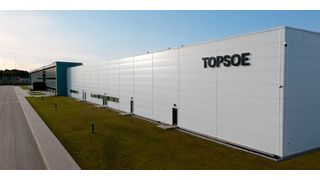 In October 2025, Topsoe inaugurated it’s SOEC manufacturing facility in Herning, Denmark. Topsoe and Maersk Training will ensure highest safety standards in the Power-to-X industry.  (Source: Topsoe)