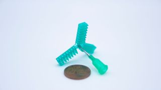 Der winzige Soft-Gripper wurde 3D-gedruckt.  (Viscotec)