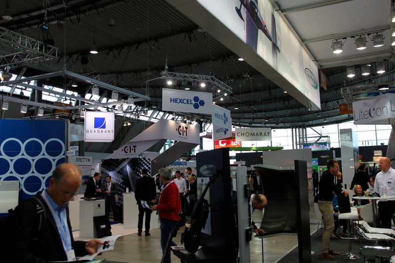 Impressionen von der Composites Europe 2015 in Stuttgart. Zum 10. Mal öffnete die Faserverbundwerkstoff-Messe ihre Tore und verzeichnete einen deutlichen Zuwachs an Ausstellern und Besuchern. (Bild: Königsreuther)