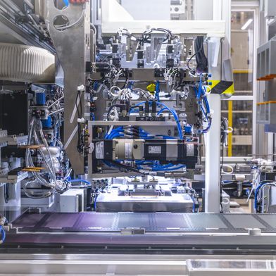 The increasing demand for electric vehicles is driving battery production in Germany. (Source: Volkswagen)